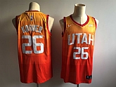 Jazz 25 Kyle Korver Orange 2018-19 City Edition Nike Swingman Jersey,baseball caps,new era cap wholesale,wholesale hats